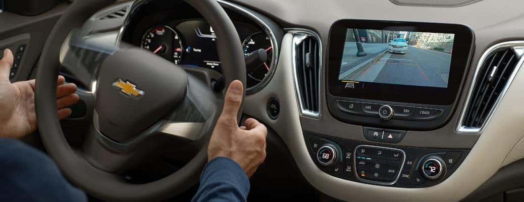 The Chevy Malibu infotainment system.