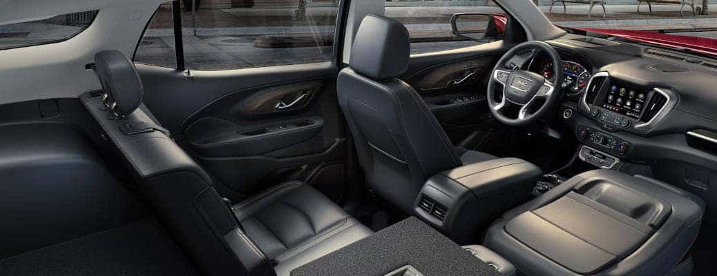 The seating in the 2024 GMC Terrain SLE trim level.