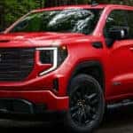 A front quarter view of the 2024 GMC Sierra 1500.