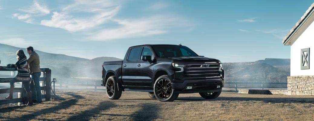 A front quarter view of the 2025 Chevy Silverado 1500.