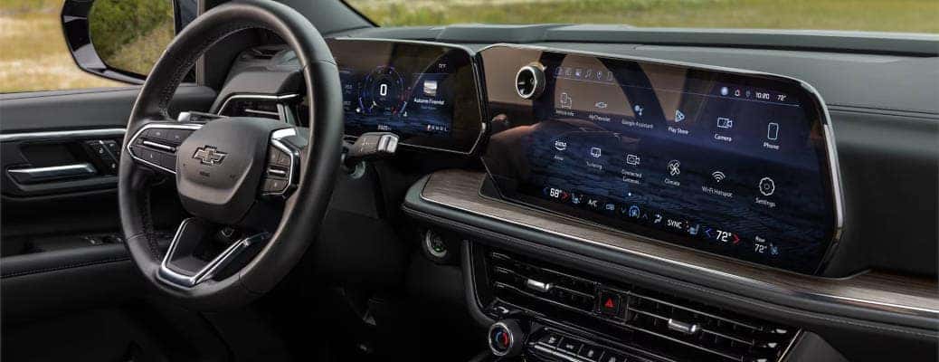 A Chevy Tahoe with Chevy Infotainment System 3.
