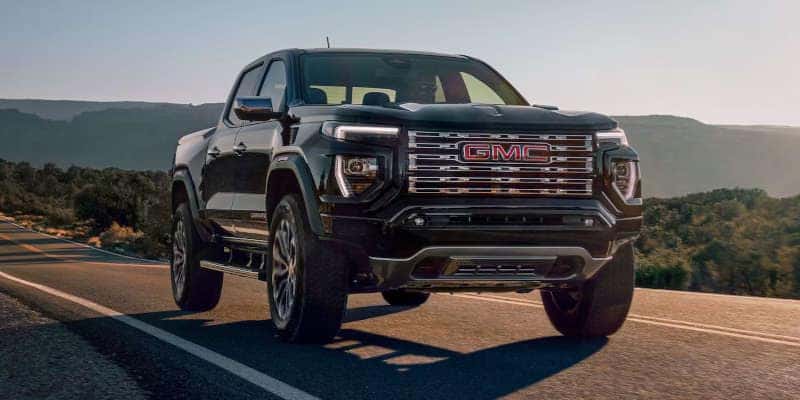 A front quarter exterior view of the 2025 GMC Canyon.