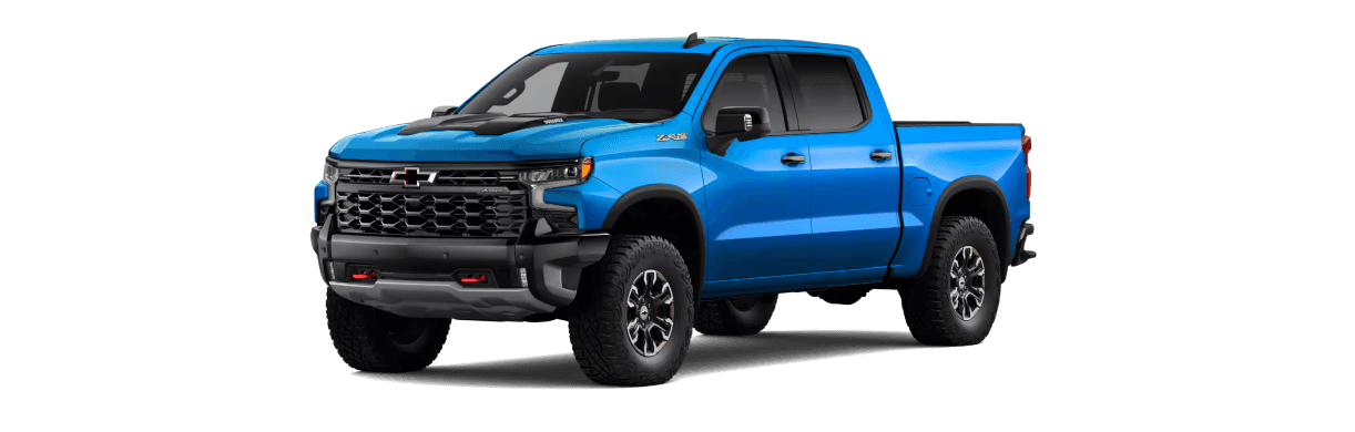 Chevy Silverado Riptide Blue Metallic