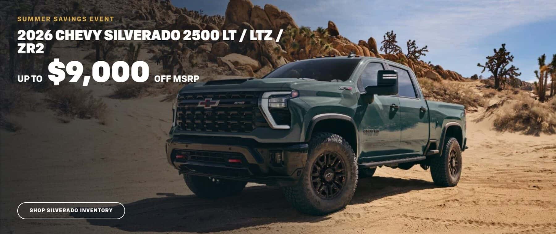 Silverado 2500 HD Offer