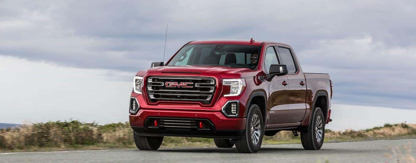 2019 GMC Sierra Performance 2019 GMC Sierra Performance Driving in Red