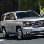 A silver 2019 Chevy Yukon from an Orlando Chevy dealer