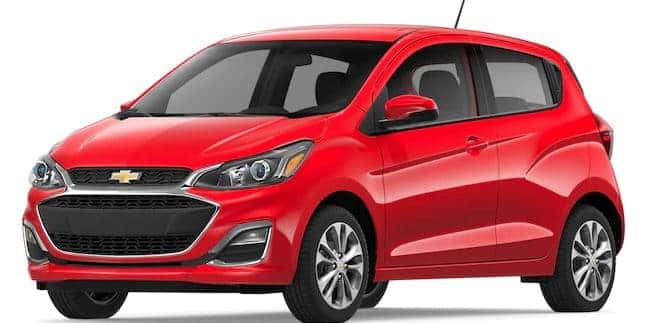 2019 Chevy Spark in Red Hot