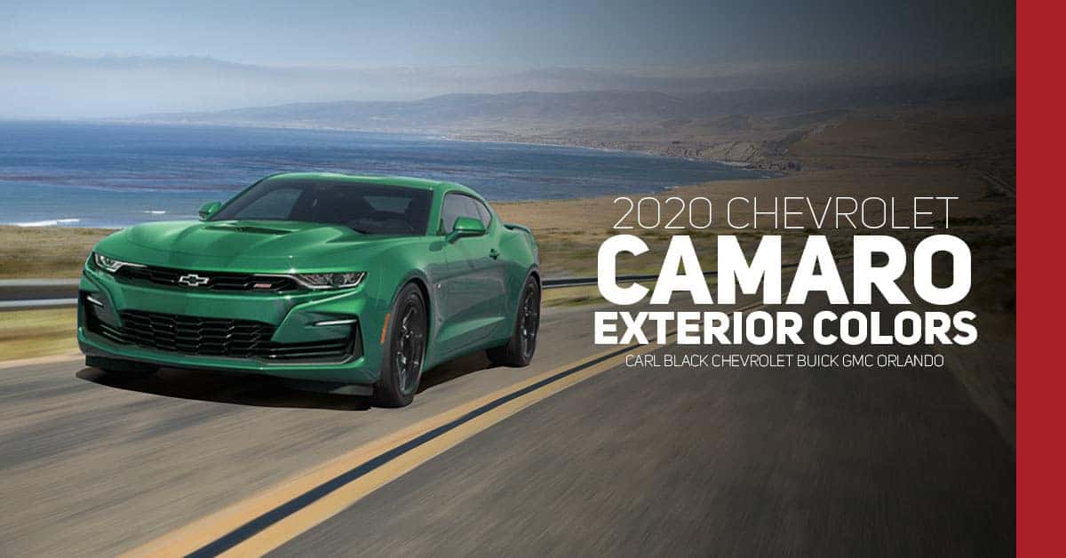 2020 Chevrolet Camaro Color Options - Carl Black Orlando