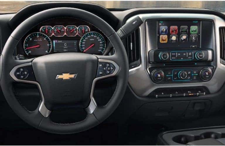 Interior view of 2019 Chevrolet Silverado 1500 LD