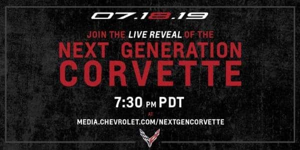 Next Generation Corvette Reveal Banner