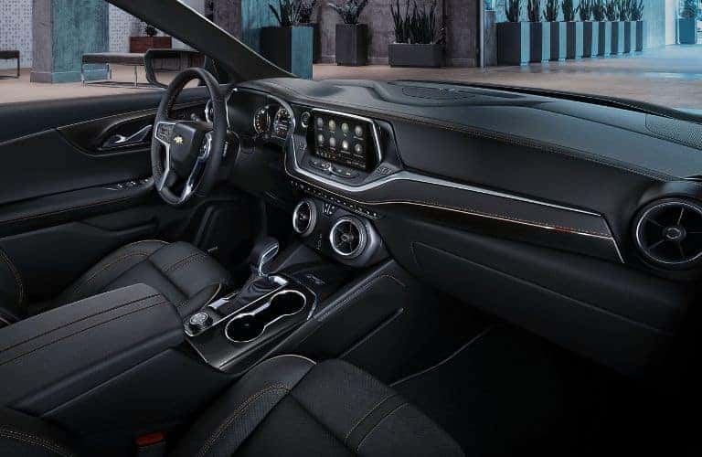 Interior view of 2019 Chevrolet Blazer