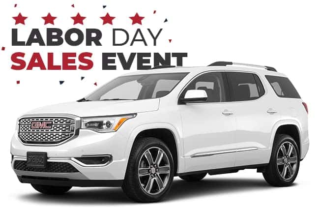 GMC Labor Day Sales Event Acadia