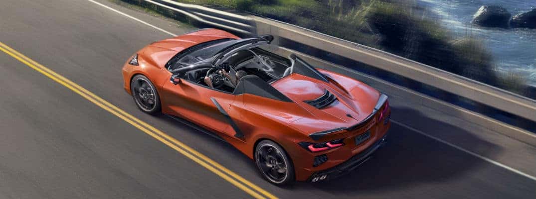 2020 Chevrolet Corvette Convertible driving