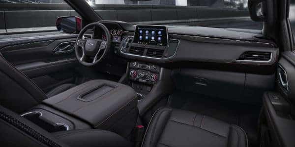 Interior view of 2021 Chevrolet Tahoe