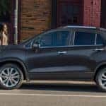 Side view of a 2020 Chevy Trax