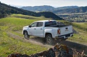 2022 GMC Canyon driving off-road