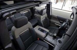 2024 GMC Hummer EV SUV passenger seats