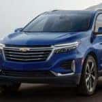 2022 Chevy Equinox driving on a road