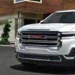 2022 GMC Acadia parked in a driveway