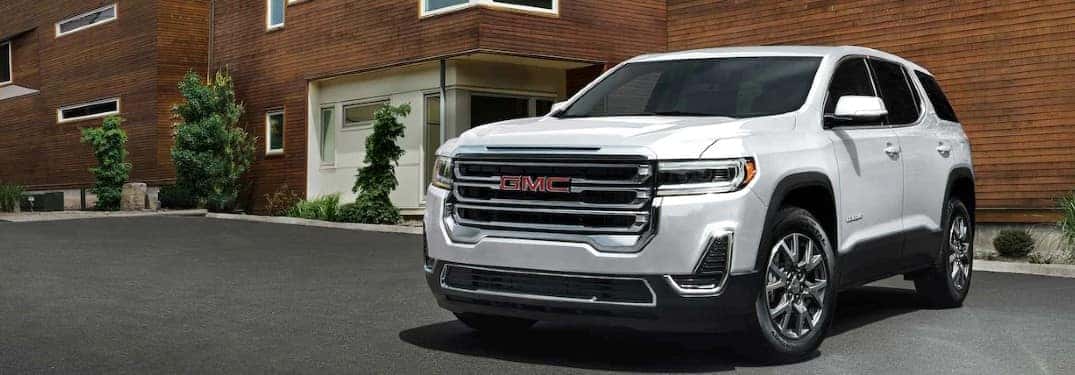 2022 GMC Acadia parked in a driveway