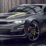 2022 Chevrolet Camaro front and side profile
