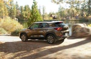 2022 Chevrolet Trailblazer driving on a road