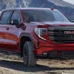 2022 GMC Sierra 1500 on a mountain