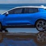 2024 Chevrolet Equinox EV side view in water