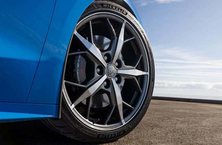 2021 Chevrolet Corvette wheel close up