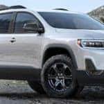2023 GMC Acadia AT4 front and side view