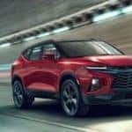 Chevrolet Blazer on a road