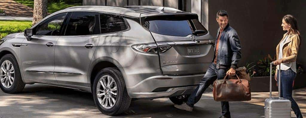2023 Buick Enclave Avenir with people behind it