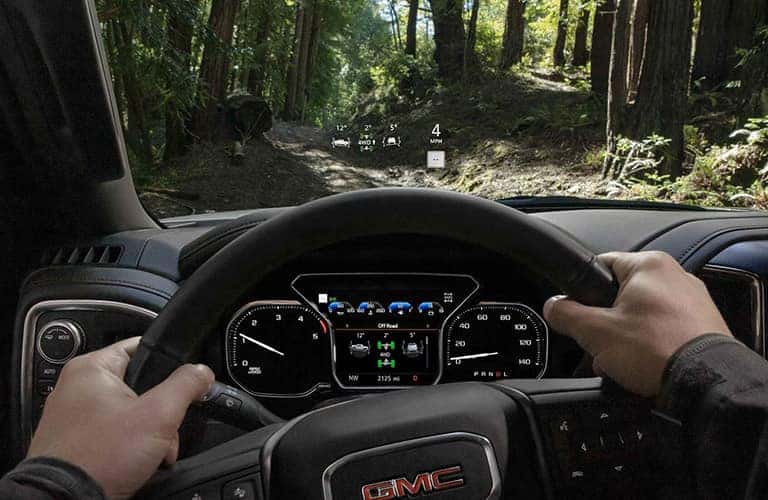 2023 GMC SIerra HD steering wheel