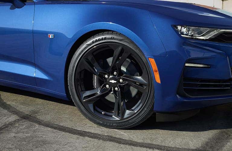 2023 Chevrolet Camaro with blue paint