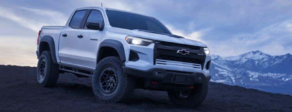 2024 Chevrolet Colorado ZR2 Bison on a mountain