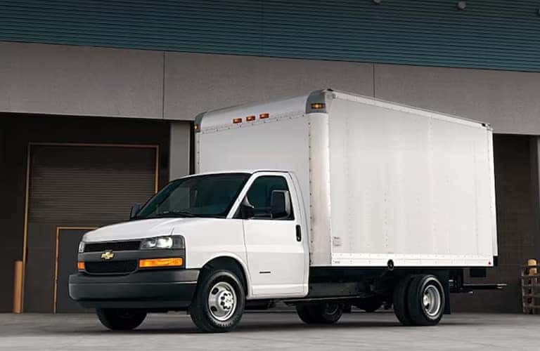 2023 Chevrolet Express Cutaway truck side view