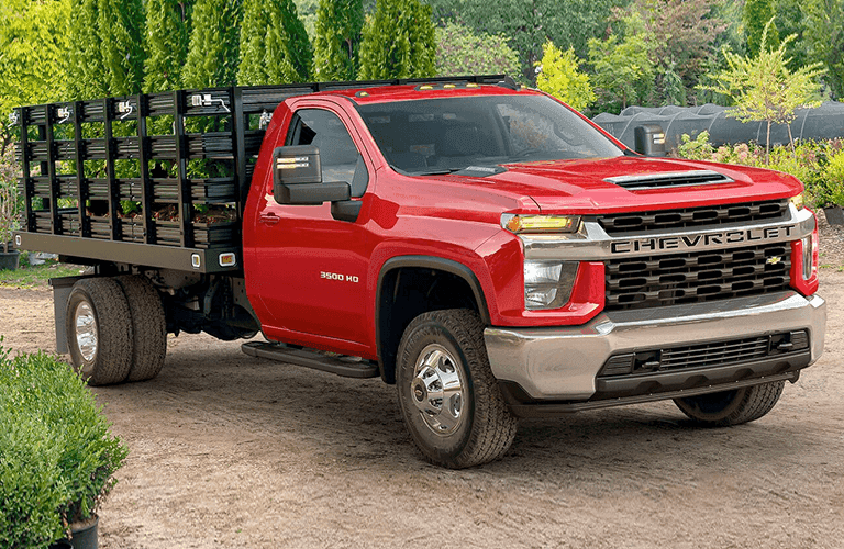 2023 Chevrolet Silverado 3500 Chassis Cab front and side view