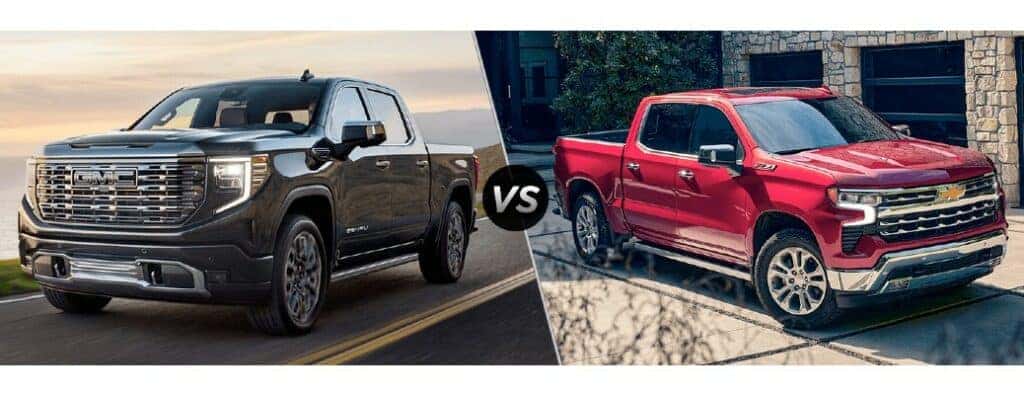 2024 GMC Sierra vs 2024 Chevrolet Silverado trucks