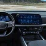 2025 Chevrolet Tahoe steering wheel and front seats