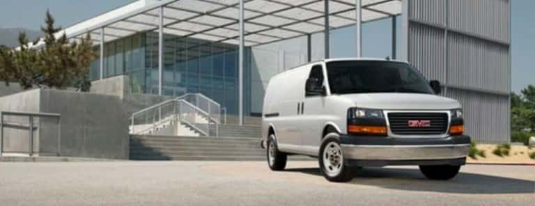 2024 GMC Savana Van front view outside