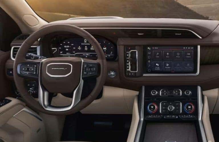 2024 GMC Yukon Denali front interior view