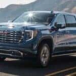 2024 GMC Sierra Denali truck on a road