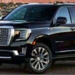 2024 GMC Yukon Denali front and side view