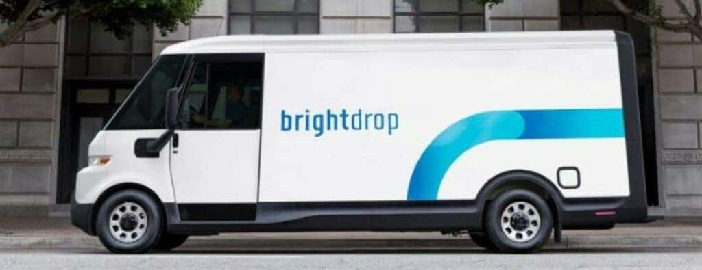 BrightDrop commercial van side view
