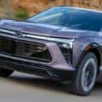 2024 Chevrolet Blazer EV SUV on a road