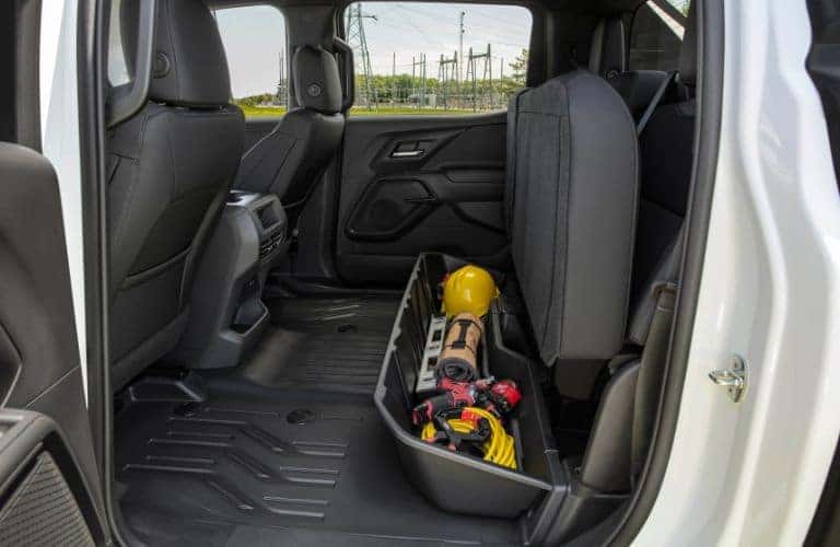 2024 Chevrolet Silverado EV under-seat storage