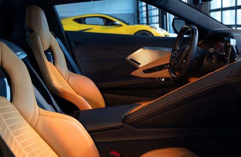 2025 Chevrolet Corvette front seats side view