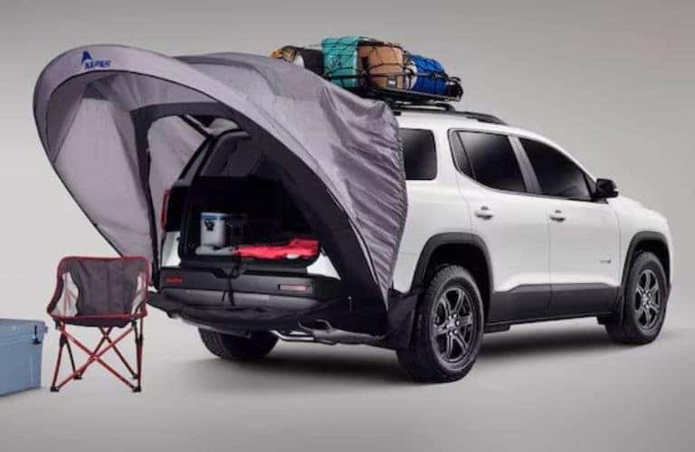 GMC SUV tailgate tent accessory