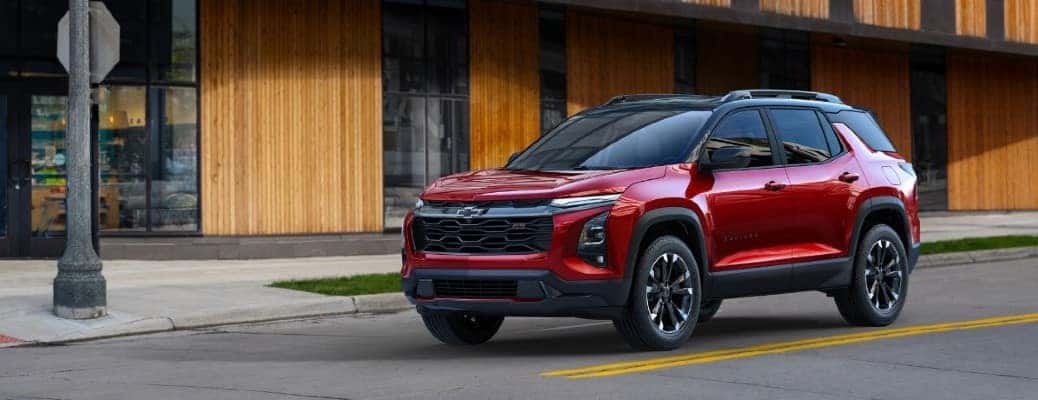 2025 Chevrolet Equinox side and front view