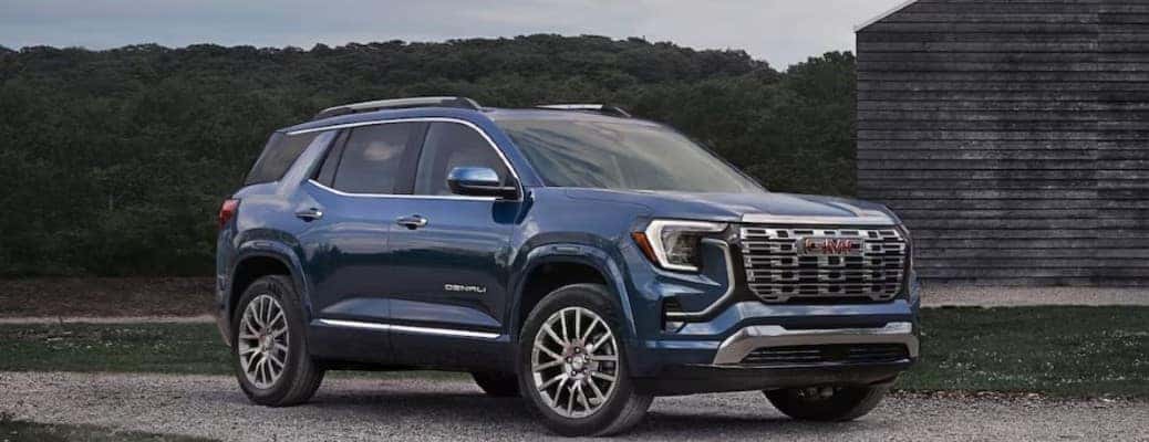 2025 GMC Terrain side and front view